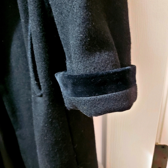 Herman Kay Wool Tench Coat - Picture 4 of 7